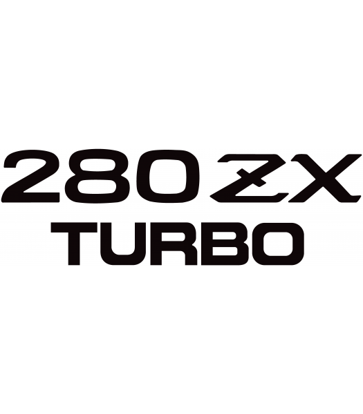 280 ZX Turbo - Merken