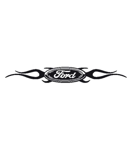 Ford met vlammen - Merken