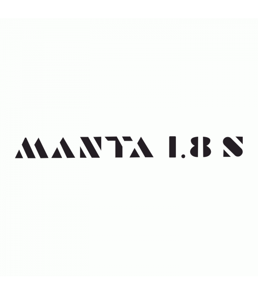 Manta 1.8 S - Merken