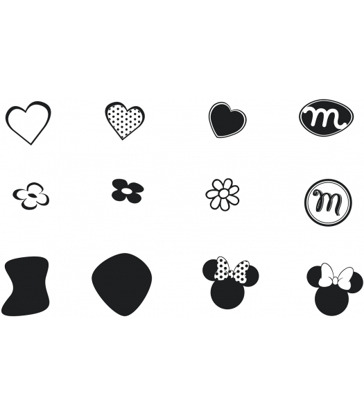 Minimouse stickervel3 - Personages