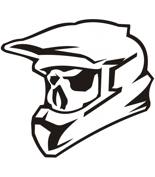 Motorcross Skull - Personages