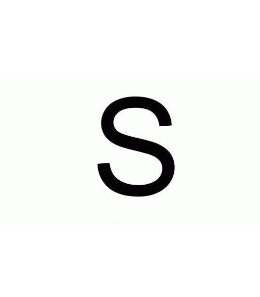 S - Letters & Cijfers