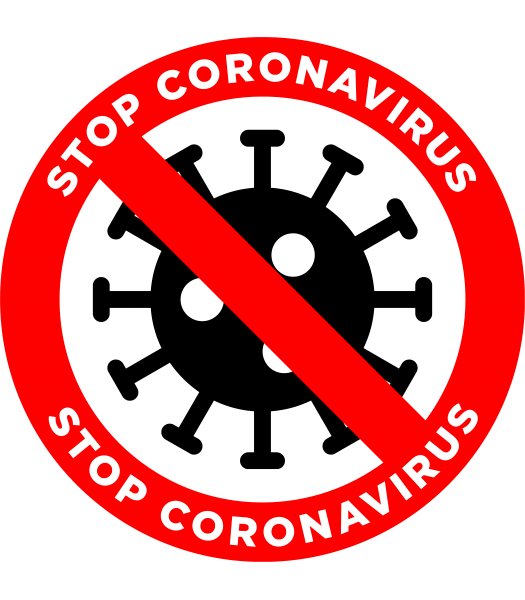 Stop Coronavirus - Pictogrammen