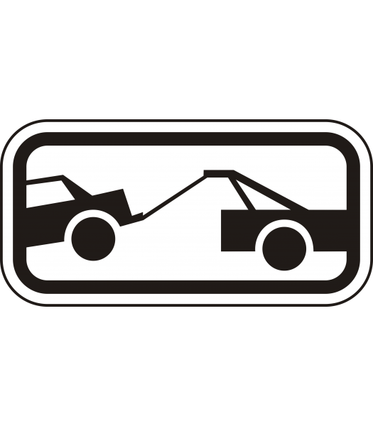 Tow zone - Pictogrammen