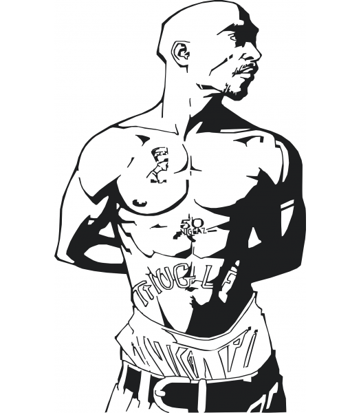 Tupac Shakur - Personages
