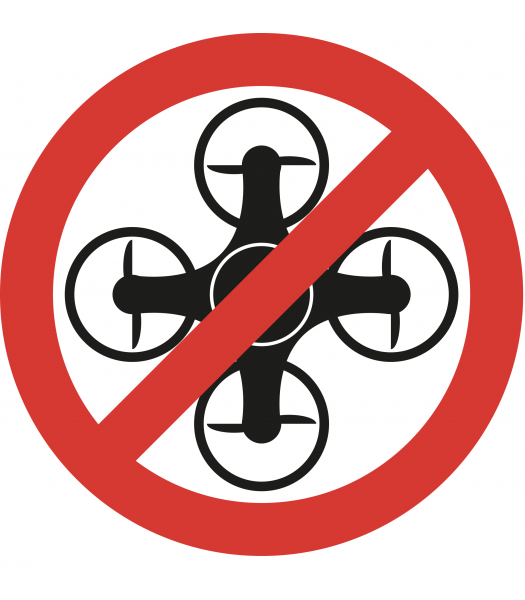 Verboden voor Drones - Pictogrammen