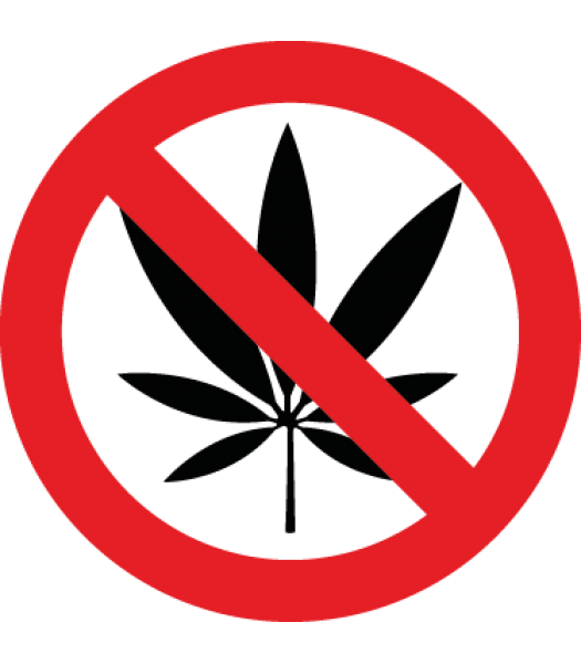 Verboden voor drugs - Pictogrammen