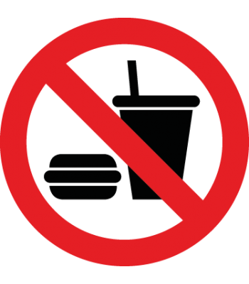Verboden voor etenswaren