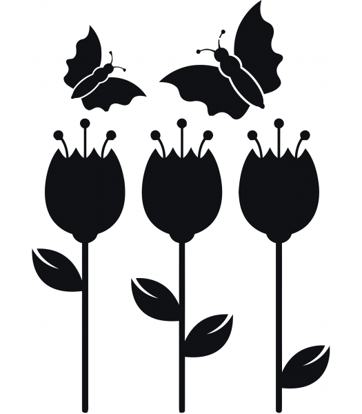 Vlinders en bloemen - Dieren & Natuur