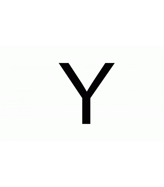 Y - Letters & Cijfers